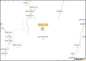 map of Barma