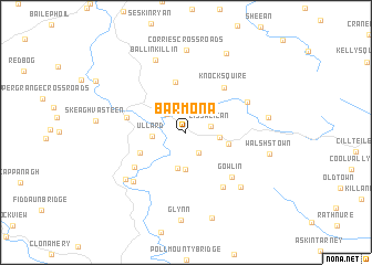 map of Barmona