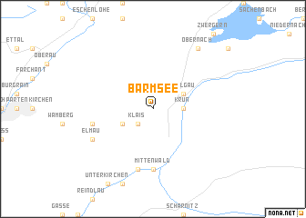 map of Barmsee