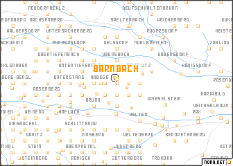 map of Bärnbach