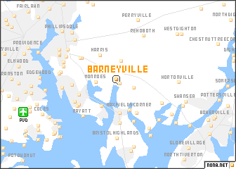 map of Barneyville