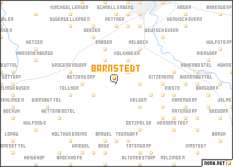 map of Barnstedt