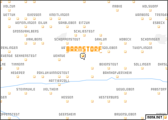 map of Barnstorf