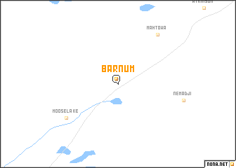 map of Barnum