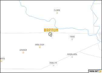 map of Barnum