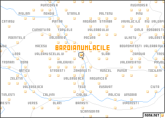 map of Baroianu Mlăcile