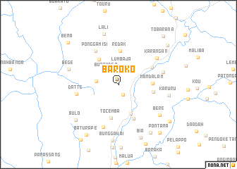 map of Baroko