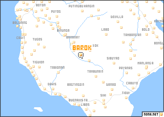 map of Barok