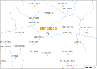 map of Baromico