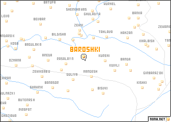 map of Barōshkī
