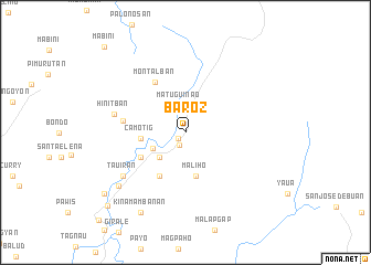 map of Baroz
