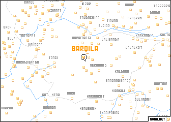 map of Bar Qila