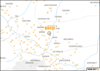 map of Barqī