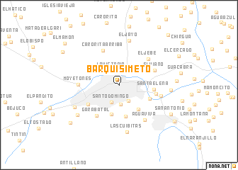 map of Barquisimeto