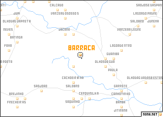 map of Barraca