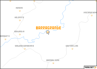 map of Barra Grande