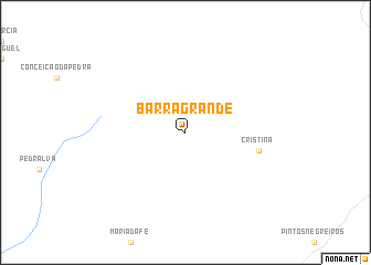 map of Barra Grande