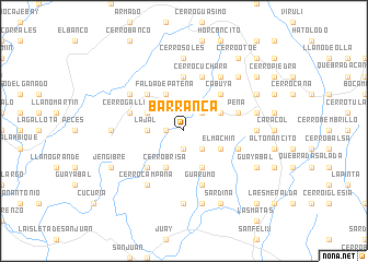 map of Barranca