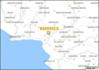 map of Barranca