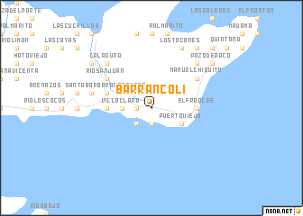 map of Barrancolí