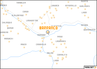 map of Barranco