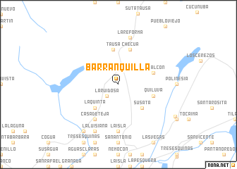 map of Barranquilla