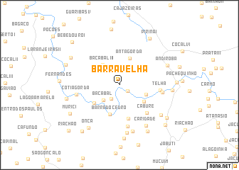 map of Barra Velha