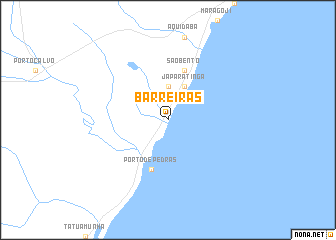 map of Barreiras