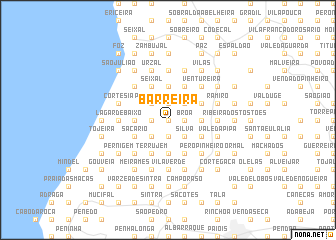 map of Barreira