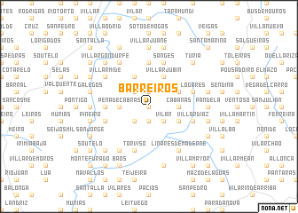 map of Barreiros