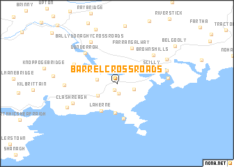 map of Barrel Cross Roads