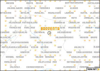map of Barrenta