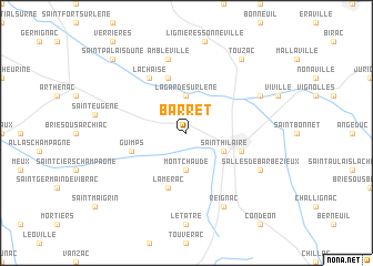 map of Barret