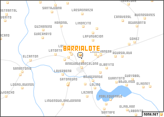 map of Barrialote