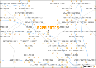 map of Barrientos