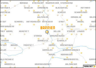 map of Barrien
