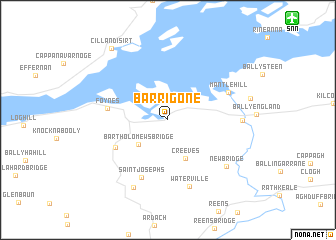 map of Barrigone