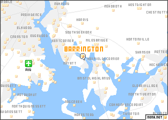 map of Barrington