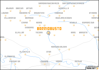 map of Barriobusto