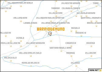 map of Barrio de Muñó