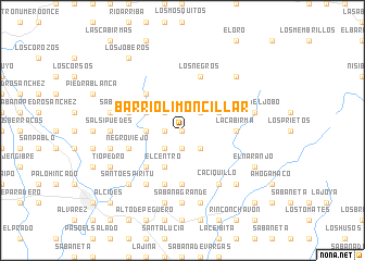 map of Barrio Limoncillar