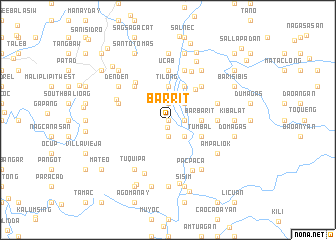 map of Barrit