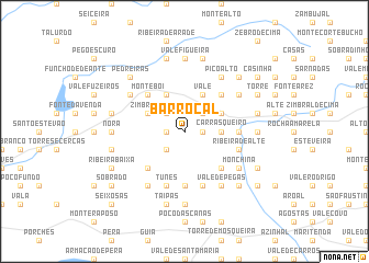 map of Barrocal