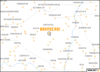 map of Barrocão I