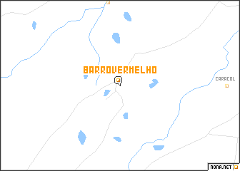 map of Barro Vermelho