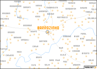 map of Barrozinho