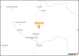 map of Barro