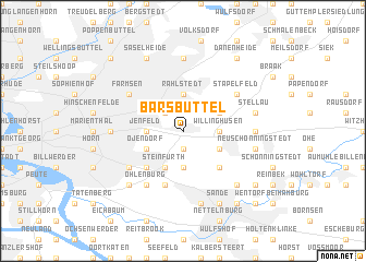 map of Barsbüttel