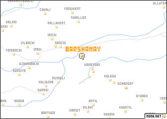 map of Barshamay