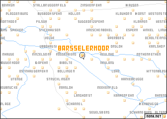 map of Barßelermoor